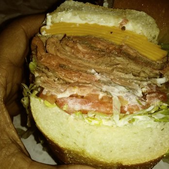 Vitale's Delicatessen - Totally impossible to take a bite of this sucker barely got my big hand around it. - Delis Near Me - Parsippany, New Jersey Vitale's Delicatessen - Totally impossible to take a bite of this sucker barely got my big hand around it. - Delis Near Me - Parsippany, New Jersey