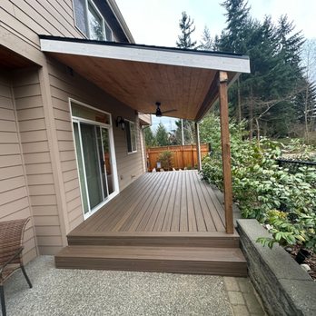 Be Home Remodeling - New deck with pergola and tongue and groove ceiling - Siding Near Me Be Home Remodeling - New deck with pergola and tongue and groove ceiling - Siding Near Me