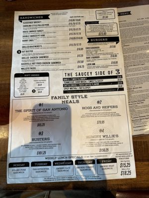 Menu photo 4 Bar 3 BBQ Belgrade, MT