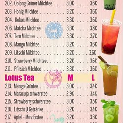 Lotus Buffet - Bubble Tee