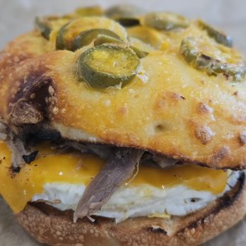 Einstein Bros. Bagels - Texas Brisket Signature Egg Sandwich - Sandwiches Near Me - Long Beach, California Einstein Bros. Bagels - Texas Brisket Signature Egg Sandwich - Sandwiches Near Me - Long Beach, California