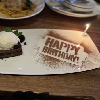 Yard House - Complimentary birthday dessert - New American Near Me - Sacramento, California Yard House - Complimentary birthday dessert - New American Near Me - Sacramento, California