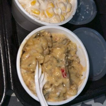 A Little BBQ Joint - Hot Potato Salad Cheesy Corn - Barbeque Near Me - Independence, Missouri A Little BBQ Joint - Hot Potato Salad Cheesy Corn - Barbeque Near Me - Independence, Missouri