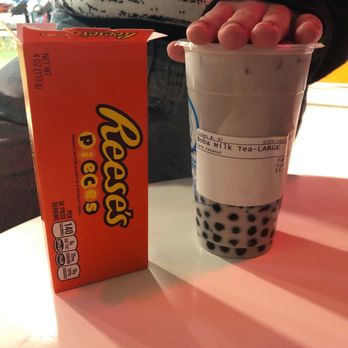 Fruity Yogurt - a cup of bubble tea and a box of cereal - Ice Cream & Frozen Yogurt Near Me - Princeton, New Jersey