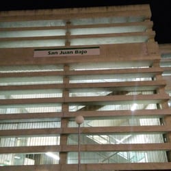 Metro L1 - San Juan Bajo - Exterior de la parada