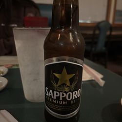 Tokyo Grill & Sushi Bar - Sapporo beer