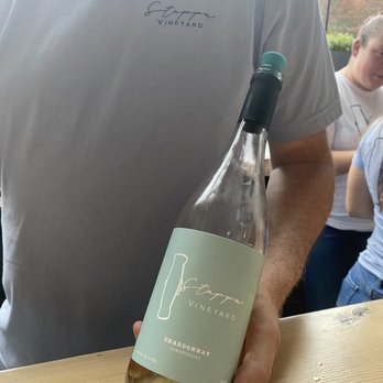 Stappa Vineyard - My personal favorite, their Chardonnay. Love that logo. - Wine Tasting Room Near Me - Orange, Connecticut Stappa Vineyard - My personal favorite, their Chardonnay. Love that logo. - Wine Tasting Room Near Me - Orange, Connecticut