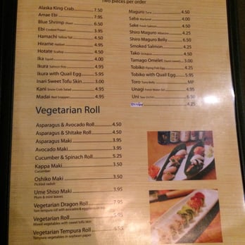 Wasabi & Ginger - Menu 2 - Sushi Bars Near Me - San Francisco, California