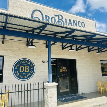 OroBianco Italian Creamery - Outside - Gelato Near Me - Blanco, Texas OroBianco Italian Creamery - Outside - Gelato Near Me - Blanco, Texas