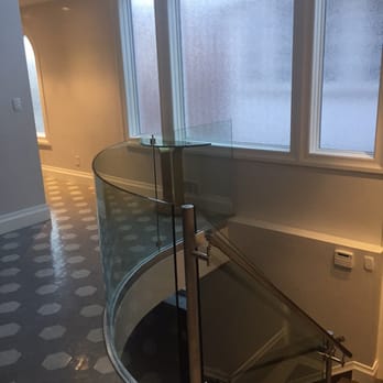 Regency Glass - Curved Glass and stainless railing by Regency Glass - Glass & Mirrors Near Me - Brooklyn, New York Regency Glass - Curved Glass and stainless railing by Regency Glass - Glass & Mirrors Near Me - Brooklyn, New York