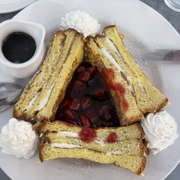 Cherry French toast Cherry French toast