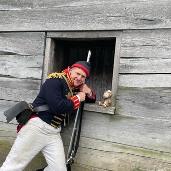 Fort Meigs Historic Site - Emily & her new friend - Landmarks & Historical Buildings Near Me - Perrysburg, Ohio Fort Meigs Historic Site - Emily & her new friend - Landmarks & Historical Buildings Near Me - Perrysburg, Ohio