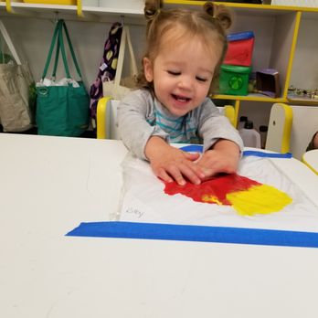 The Learning Experience - Fort Collins - Ruby's awesome painting! - Child Care & Day Care Near Me - Fort Collins, Colorado