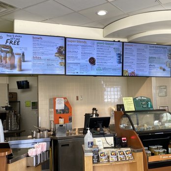 Jamba - the menus of a fast food restaurant - Juice Bars & Smoothies Near Me - Irving, Texas
