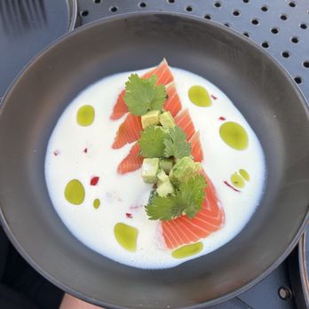 Nikuya Rooftop - Salmon Crudo - Sushi Bars Near Me - Fort Worth, Texas Nikuya Rooftop - Salmon Crudo - Sushi Bars Near Me - Fort Worth, Texas