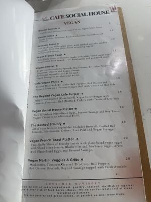 Menu photo 2 Cafe Social House Mableton, GA