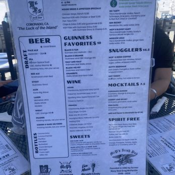 McP's Irish Pub - Irish Pub Near Me - Coronado, California McP's Irish Pub - Irish Pub Near Me - Coronado, California