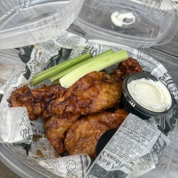 The Corner Bar - Honey Garlic chicken bites - Bars Near Me - Charlotte, North Carolina