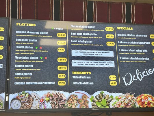 Menu photo 1 Cafe Istanbul Albuquerque, NM