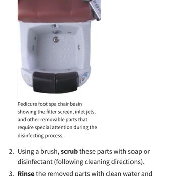 Lenails - Instructions for 10 minute disinfecting foot spa part 2 - Nail Salons Near Me - Antioch, California