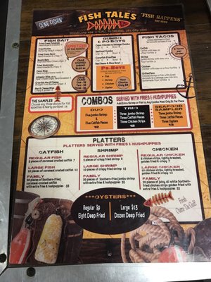 Menu photo 2 Fish Tales New Caney, TX