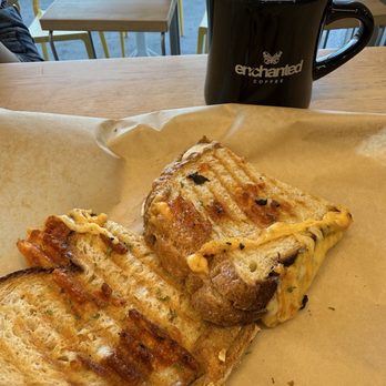 Enchanted Coffee - (F) Truffle Grilled Cheese - Coffee & Tea Near Me - Santa Ana, California Enchanted Coffee - (F) Truffle Grilled Cheese - Coffee & Tea Near Me - Santa Ana, California