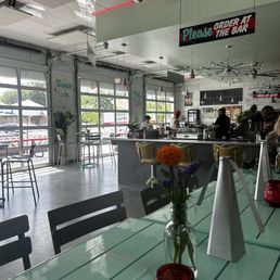Bar area
