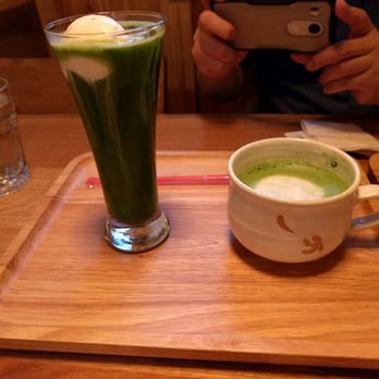 Nippon Cha - Matcha Furto and Matcha Latte (hot) - Japanese Near Me - Bayside, New York