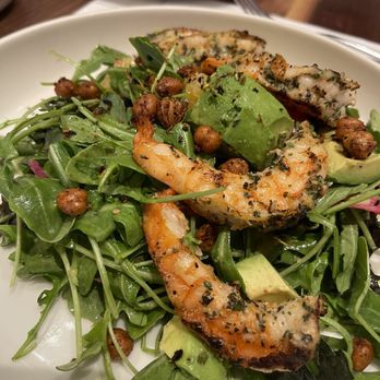 Sixty Vines - Shrimp and avocado salad - New American Near Me - Austin, Texas Sixty Vines - Shrimp and avocado salad - New American Near Me - Austin, Texas