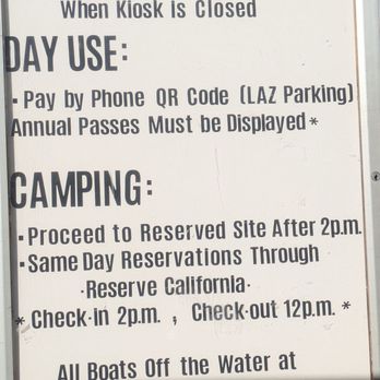 Silverwood Lake State Recreation Area - Self Pay (when kiosk is closed) ---annual passes must be displayed (on dashboard) - Parks Near Me - Hesperia, California
