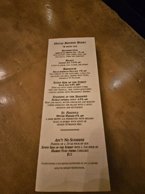 Menu photo 2 The Brewer's Art Baltimore, MD