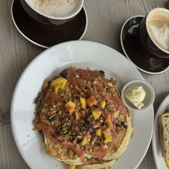 Shorehouse Kitchen - Mango Pancakes - Coffee & Tea Near Me - La Jolla, California Shorehouse Kitchen - Mango Pancakes - Coffee & Tea Near Me - La Jolla, California