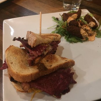 Rascals Tavern - Better than a Reuben Sandwich with Fried Avocados - Bars Near Me - Greensboro, North Carolina