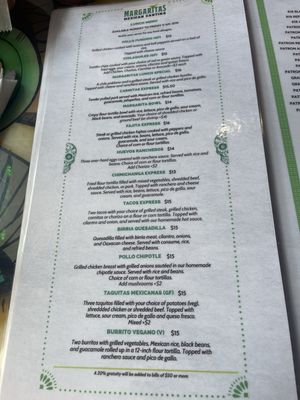 Menu photo 3 Margaritas Mexican Cantina Syracuse, NY Menu photo 3 Margaritas Mexican Cantina Syracuse, NY