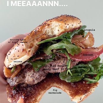 Eureka! - Fresno Fig Burger - American Near Me - Concord, California