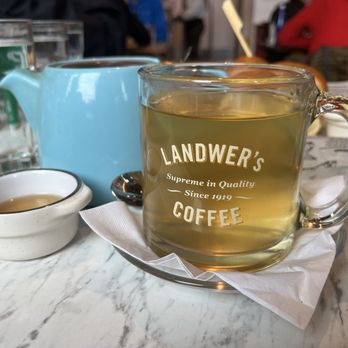 Cafe Landwer - Lemon Ginger Tea - Cafes Near Me - Brighton, Massachusetts Cafe Landwer - Lemon Ginger Tea - Cafes Near Me - Brighton, Massachusetts
