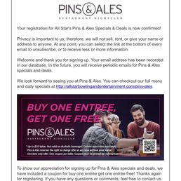a postcard for pins & ales a postcard for pins & ales