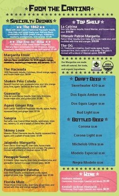 Menu photo 3 Cantina Louie Saint Johns, FL Menu photo 3 Cantina Louie Saint Johns, FL