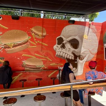Hate Burger - Seating area - Burgers Near Me - Redlands, California