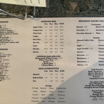 Moonside Bakery & Cafe - Side orders and drinks - Bakeries Near Me - Half Moon Bay, California