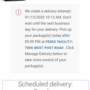 FedEx Ship Center - Might want to make sure the recipient doesn't have proper security cameras installed to catch you avoiding doing your job. - Shipping Centers Near Me - Las Vegas, Nevada