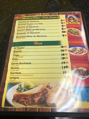 Menu photo 1 La Morenita Hillsdale, NJ