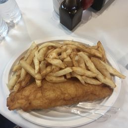 My usual Haddock dinner and I felt like a double order of fries. I save some to put in my air frier. My usual Haddock dinner and I felt like a double order of fries. I save some to put in my air frier.