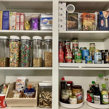 Bins and Baskets - Small pantry - Home Organization Near Me Bins and Baskets - Small pantry - Home Organization Near Me