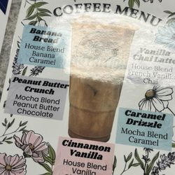 Cold coffee options too