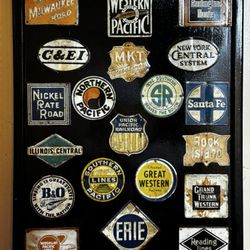 Texas Transportation Museum - Railroad patches