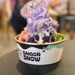 Ube snow Ube snow