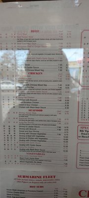 Menu photo 4 China Cafe Carryout Washington, DC, DC
