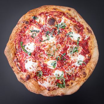 SauceBros Pizza - Bros Fav Cheese Pizza - Fresh Mozzarella & Basil On Tomato Sauce. - Pizza Near Me - Plano, Texas