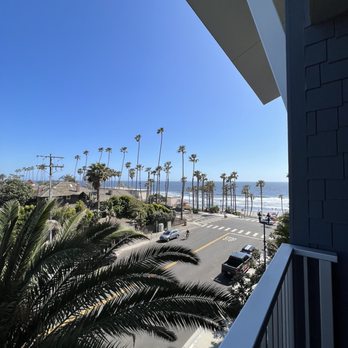 The Seabird Resort - View from our partial ocean view room - Resorts Near Me - Oceanside, California The Seabird Resort - View from our partial ocean view room - Resorts Near Me - Oceanside, California